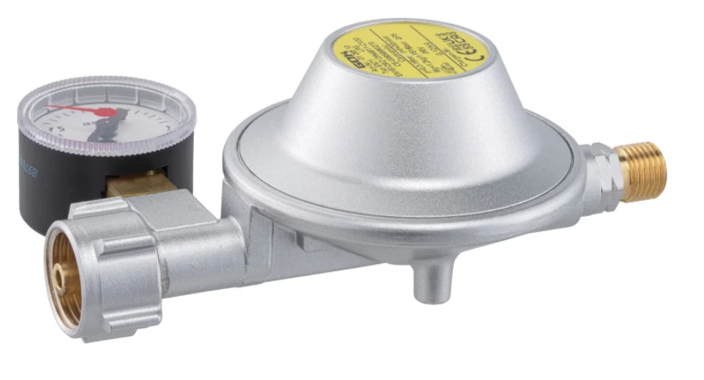 GOK Caravanregler 30 Mbar 1 2 Kg/h mit Manometer