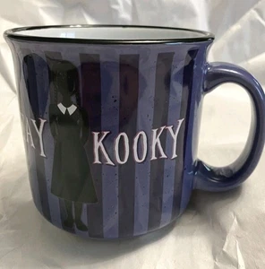 Wednesday Addams 20 oz Mug - Stay Kooky purple & black NEW, NEVER USED - Picture 1 of 5