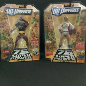 Figuras de acción clásicas Eclipso y Power Girl de Mattel DC Universe de DC Comics - Imagen 1 de 24