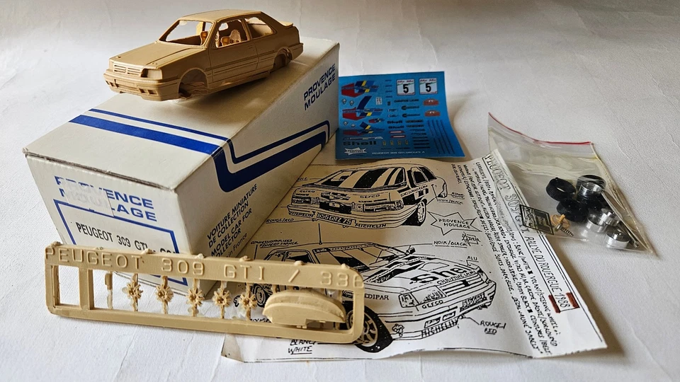 Kit Provence moulage Peugeot 309 GTI rallye Rouergue 1988   1/43  ref. 336 MIB - Photo 1/4