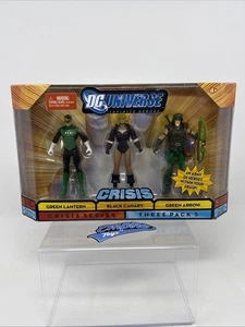 DC Universe Infinite Heroes Crisis Green Lantern Black Canary Green Arrow 3.75" - Picture 1 of 6