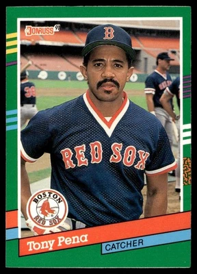 1991 Donruss Tony Pena Boston Red Sox #456 - Image 1 of 2