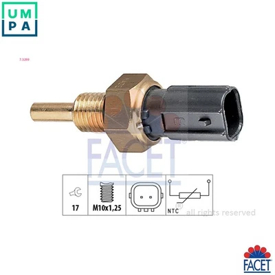 SENSOR COOLANT TEMPERATURE 7.3299 FOR HONDA FIT/II/MONOCAB/III/ARIA LEGEND/IV - Image 1 of 4