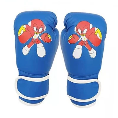 Guantes de boxeo para niños de 4 a 12 edades niños y niñas PU dibujos animados Sparring  Foto 1 de 4