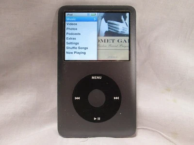 Reproductor MP3 Apple iPod Classic negro (120 GB) 6ª generación (2007) probado funcionando Foto 1 de 4