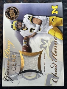 Camiseta Press Pass SE 2008 Game Day Gear Chad Henne GU Michigan Wolverines GDG-CH - Imagen 1 de 1