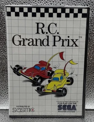 R.C Grand Prix Sega Master System W/Manual VGC Rare Variant Retro 1990 #1232 - Image 1 of 4