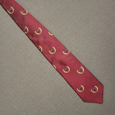 Corbata larga 100 % seda vintage Lands End para hombre cosida a mano en tenis EE. UU. 61 x 3,5 Foto 1 de 4