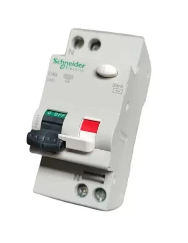 Schneider differenziale magnetotermico 1 n 40a 0,03a c-ac 6k 2 moduli 19291 - Immagine 1 di 1