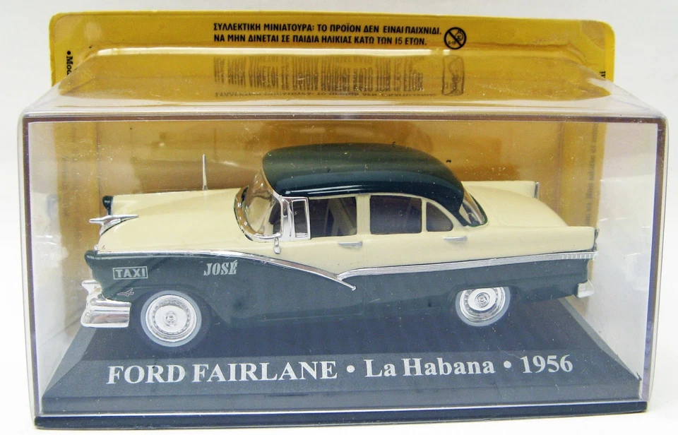 Ford Fairlane La Habana 1956 cabina taxi 1/43 Altaya sin usar, en caja Foto 1 de 1