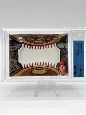 2007 UD Джош Гамильтон Sweet Spot подписи /350 Auto Is Gone #SSJH Beckett подлинный - Изображение 1 из 2