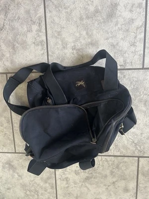 "Bolso de viaje Eddie Bauer negro con correa para el hombro bolsillos 20x11x11""" Foto 1 de 4