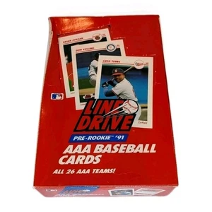  Factory Sealed 1991 Line Drive Baseball Pre-Rookie AAA ⚾ Baseball Cards - Bild 1 von 4