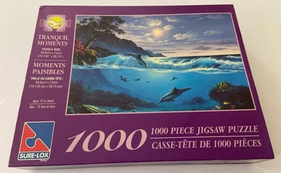 Rompecabezas Tranquil Moments 1000 piezas Sure-Lox sellado de fábrica 40616-3 12+ Foto 1 de 4