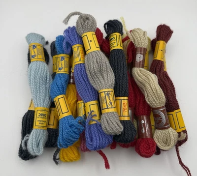 Vintage DMC Tapestry Wool Lot of 20 Assorted Random Colors - Image 1 of 4