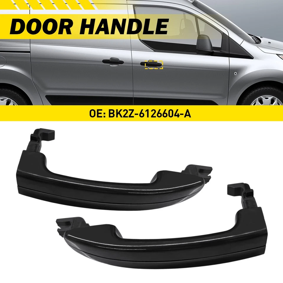 2X Handle Exterior Door Front/Rear For 2015-2020 Left/Right Ford Transit-250 — 第 1/4 张图片