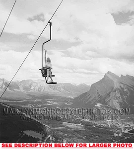 MARILYN MONROE MOUNTAIN SKILIFT (1) SELTEN 4x6 FOTO - Bild 1 von 1