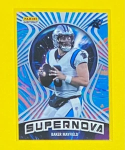 2022 Panini Instant Baker Mayfield SUPERNOVA 1/1523 SP Carolina Panthers #S-5 🔥 - Picture 1 of 2