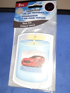 driver choice new car scent air fresheners 3 pack brand new - Picture 1 of 1