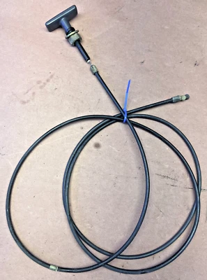 86 Mazda RX7 capó delantero tirador manija palanca cable "LEER" liberación cable cupé 86-88 Foto 1 de 4