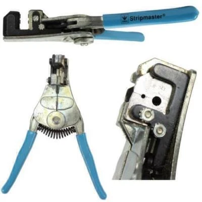 Herramienta de electricista pelacables coaxial ideal Stripmaster LB-743 RG 59 usada Foto 1 de 4