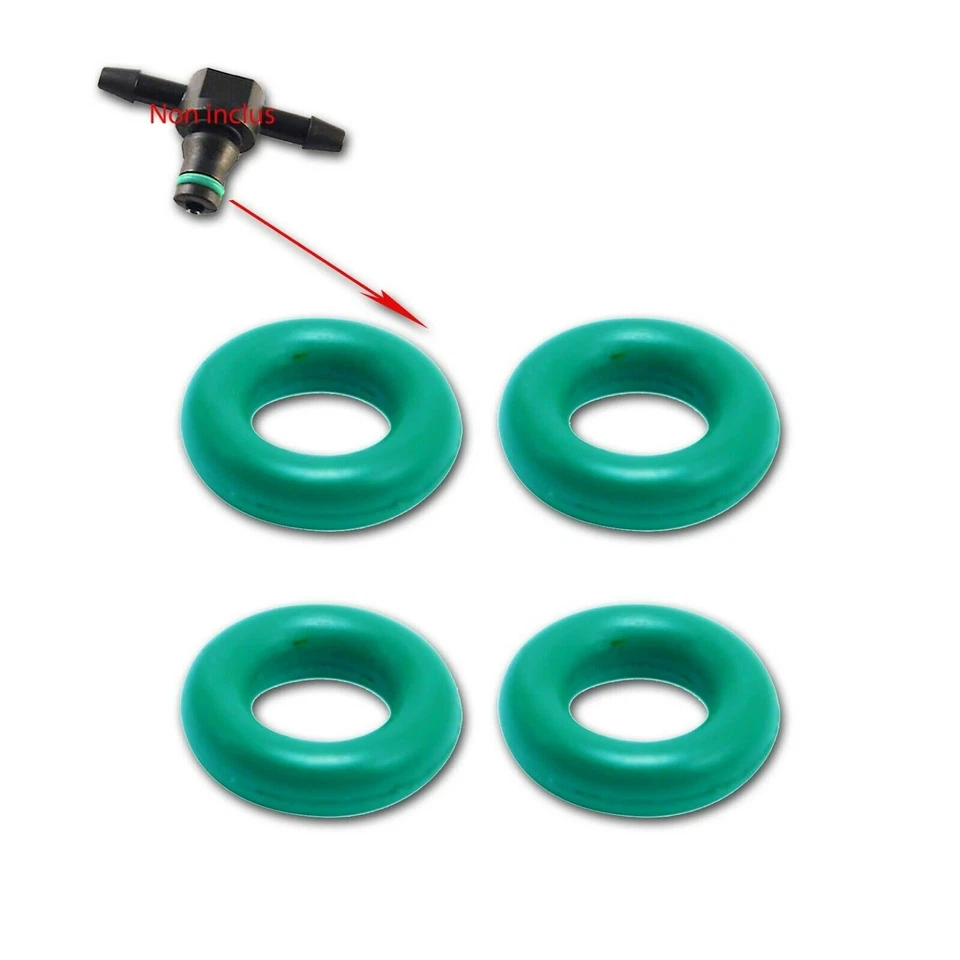 4 Joints toriques retour injecteur gasoil ( Bosch série 110 ) HDI, DCI, TDCI - Photo 1/1