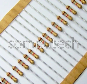 10 pezzi Resistenze 1,8 KOhm, 1/2W, 0,5W, 5% a strato di Carbone Serie E24 - Foto 1 di 1
