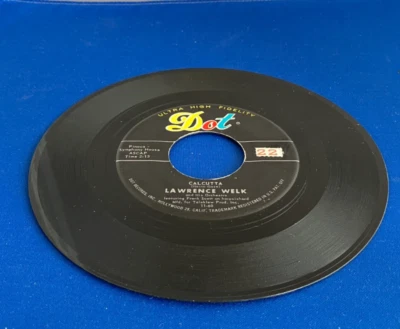 Часы LAWRENCE WELK Calcutta/My Grandfather's 45 об/мин игровые протестированы VG+-TC - Изображение 1 из 4