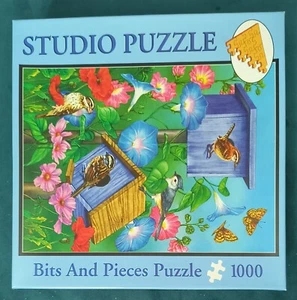Hummingbird Quartet 1000 Pc Bits & Pieces Studio Jigsaw Puzzle 20"x 27" Complete - Picture 1 of 2
