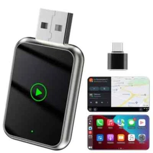 Adaptador inalámbrico CarPlay para iPhone y Andorid Carplay, dongle inalámbrico CarPlay - Imagen 1 de 12