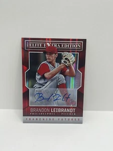 Philadelphia Phillies Brandon Leibrandt 2014 Elite Extra Edition Auto #695/799 - Picture 1 of 2