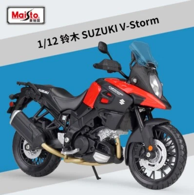 Maisto 1:12 Suzuki V-Storm Motorcycle Bike Model Boy Toy Gift New in Box - Image 1 of 4