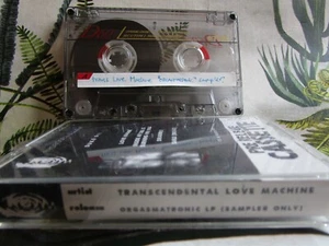 Transcendental Love Machine Orgasmatron P-Release Advance Promo Cassette Sampler - Picture 1 of 4