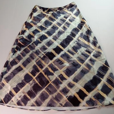 Юбка-карандаш H&M женская размер 2 многоцветная с полным принтом 100% полиэстер  - Изображение 1 из 4