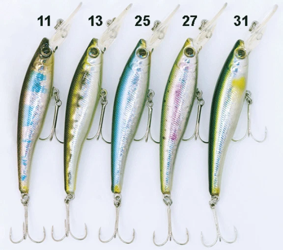 Owner Cultiva Rip'n Minnow 摇摆饵 - RM70-31 绿色秤 — 第 1/1 张图片