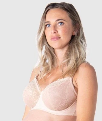 Hotmilk Nursing Bra UK 30D Natural Temptation Powder Nude beige - Image 1 of 4