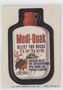 1974 Topps Wacky Packages Series 7 Medi-Quak 0n8