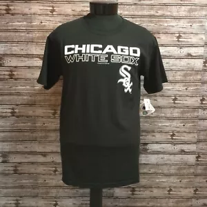 CSA Chicago White Sox T Shirt- Black , 100% Cotton, Genuine Merchandise- Size M - Picture 1 of 7