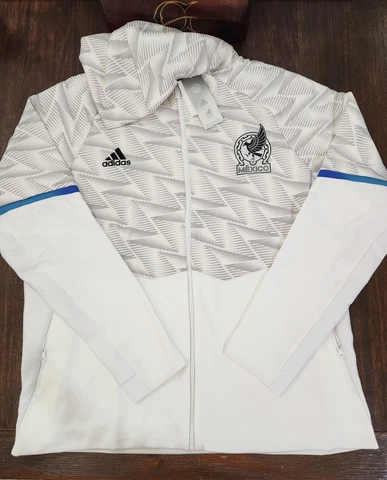 Adidas Mexico 22/23 Game Day Full-Zip Travel World Cup Hoodie Jacket IC4450 XL Cover