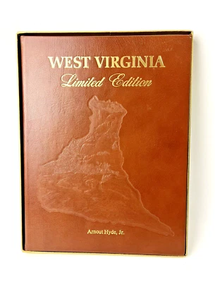 West Virginia by Arnout Hyde, Jr. - Signed Ltd. Ed. - Leather Binding in Box - Image 1 of 4
