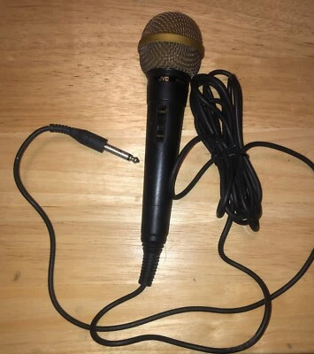 JVC Dynamic Microphone Uni-Directional 10ft Cord PEAC 0395-04-01 - Image 1 of 4