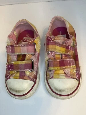 ZAPATILLAS CONVERSE ONE STAR Rosa a Cuadros Niño Infantil Talla 7 Rosa Zapatos All Star Foto 1 de 4