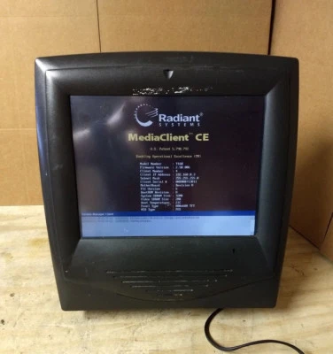RADIANT SYSTEMS T160 TOUCHSCREEN TERMINAL  - Image 1 of 4
