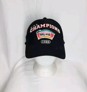 Vintage San Antonio Spurs Logo Athletic 1999 NBA Champions Strapback Cap Hat -C1 - Picture 1 of 6