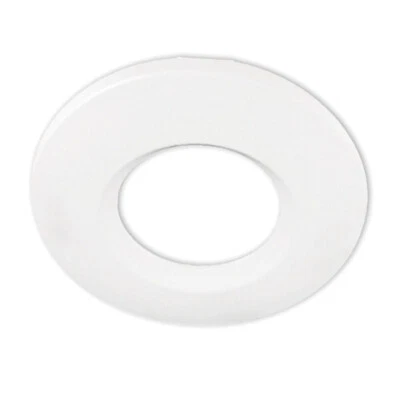ISOLED Cover Abdeckung Aluminium rund Kante weiß matt für Einbaustrahler Sys-68 - Bild 1 von 3