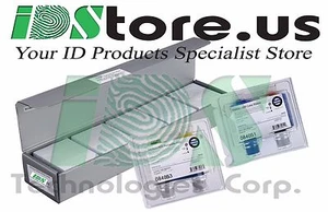 Fargo HDP5000 YMCK 84051 Farbband, Retransferfolie 84053, 500 PVC Karten Set - Bild 1 von 4