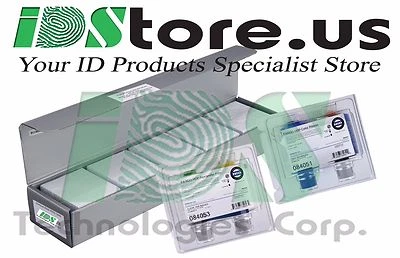 Fargo HDP5000 YMCK 84051 Color Ribbon, Retransfer Film 84053, 500 PVC Cards Kit - Image 1 of 4