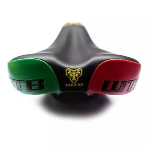 WTB pure-V race saddle special order rasta color mountain bike - Picture 1 of 6