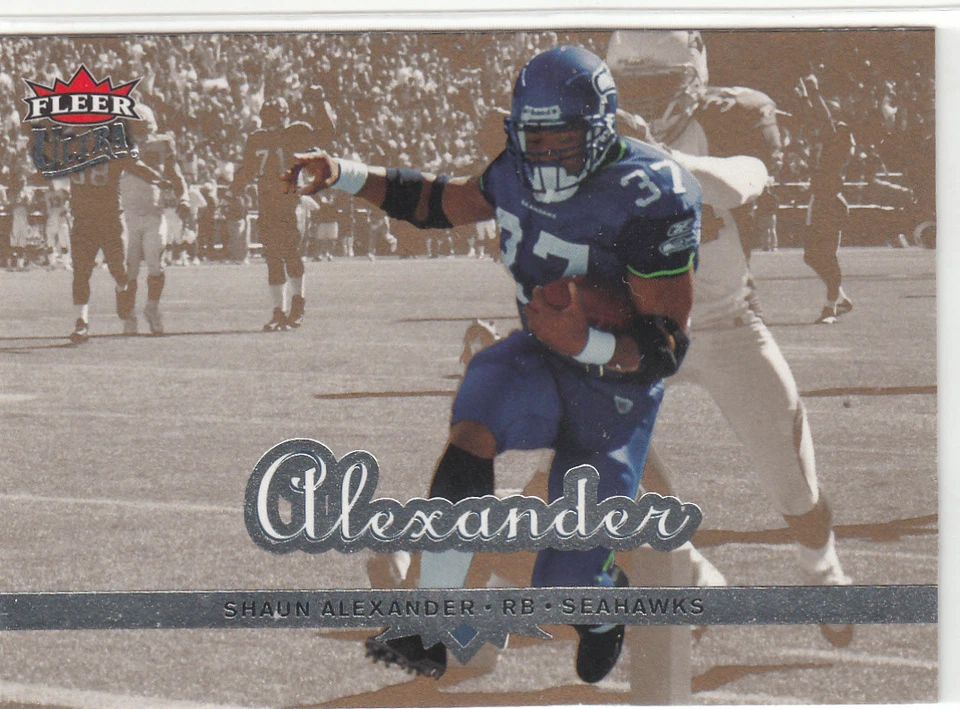 SHAUN ALEXANDER 2006 FLEER ULTRA GOLD MEDALLION #171 SEATTLE SEAHAWKS - Image 1 of 1