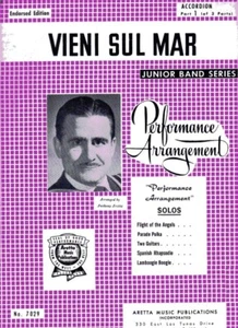 "VIENI SUL MAR (Italian Folk Song)"  Arr. by Anthony Aretta - 3 Pgs - Circa 1961 - Picture 1 of 2